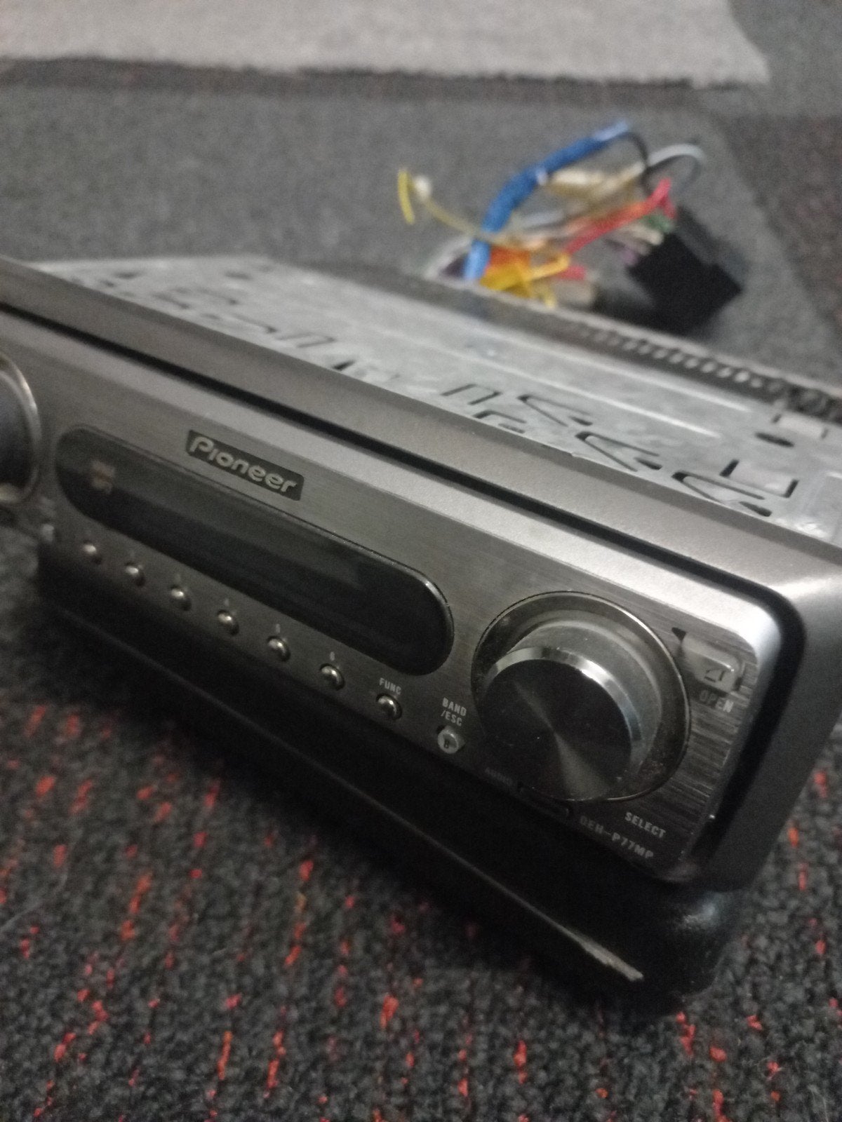 retro pioneer DEH p77mp, Auto diversen, Ophalen, Gebruikt