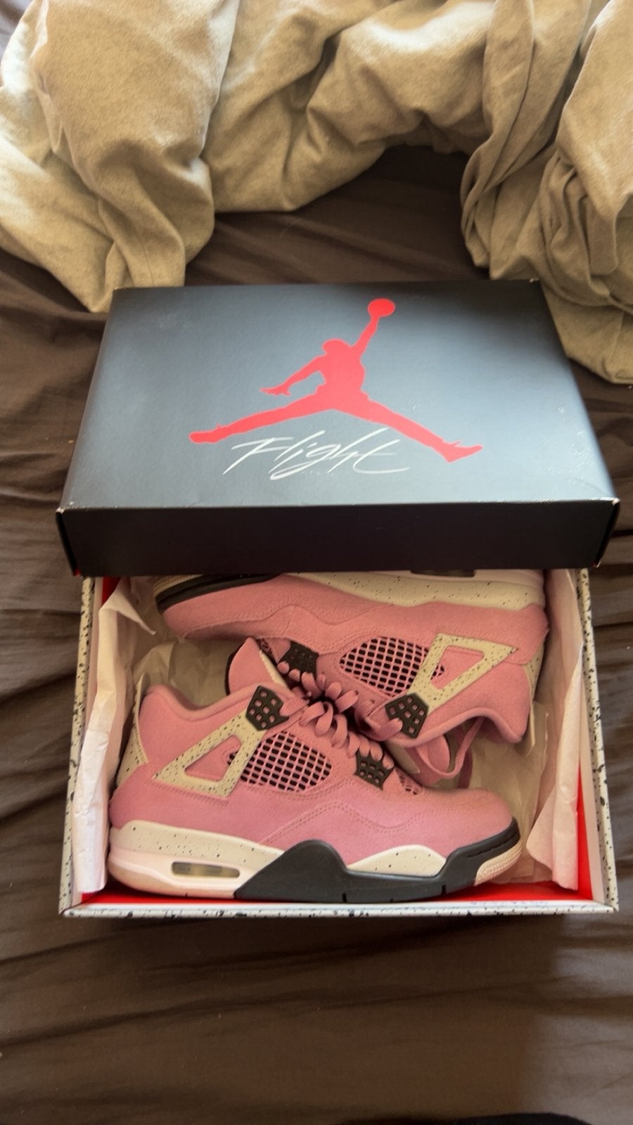 Nike Jordan Air schoenen roze., Overige kleuren, Ophalen of Verzenden, Sneakers of Gympen, Zo goed als nieuw
