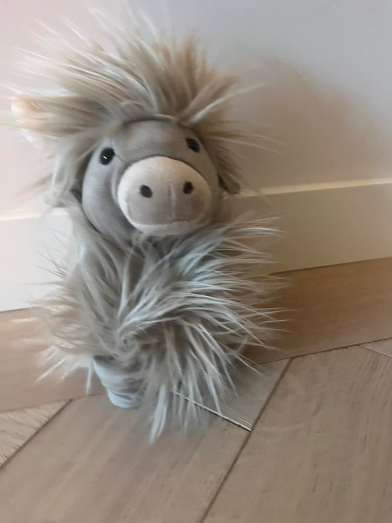 Jellycat pluizige koe knuffel nieuw met labels, Ophalen, Nieuw, Koe