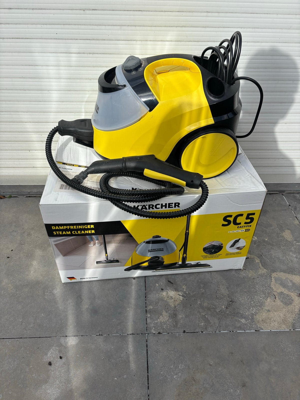 Kärcher SC5 EasyFix Stoomreiniger met defect aan het pompje, Ophalen, Zo goed als nieuw, Overige typen
