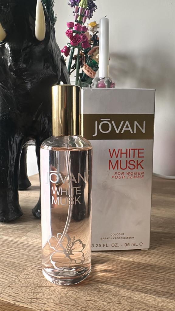 Jovan White Musk Eau de Cologne voor dames - 96 ml, Ophalen of Verzenden, Zo goed als nieuw