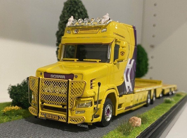 WSI 1:50 Scania Hardeman Isolatie, Ophalen, Nieuw, Bus of Vrachtwagen, Wsi