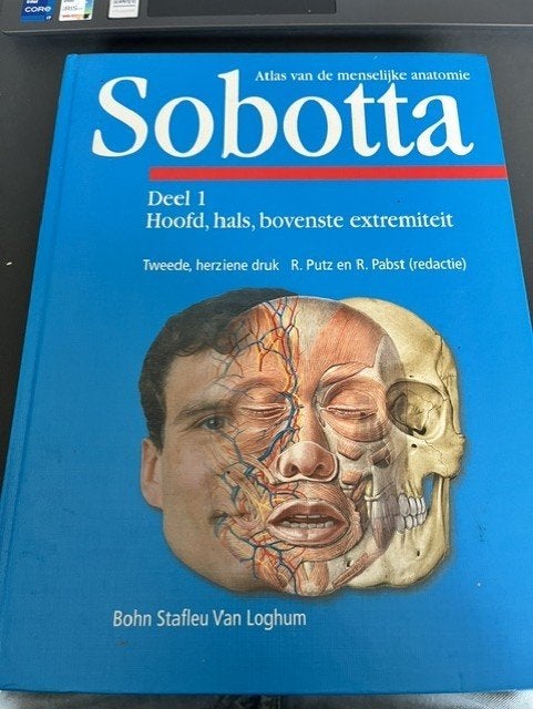 Atlas van de menselijke anatomie: Sobotta deel 1 + 2, Ophalen of Verzenden, Beta, Zo goed als nieuw, Niet van toepassing
