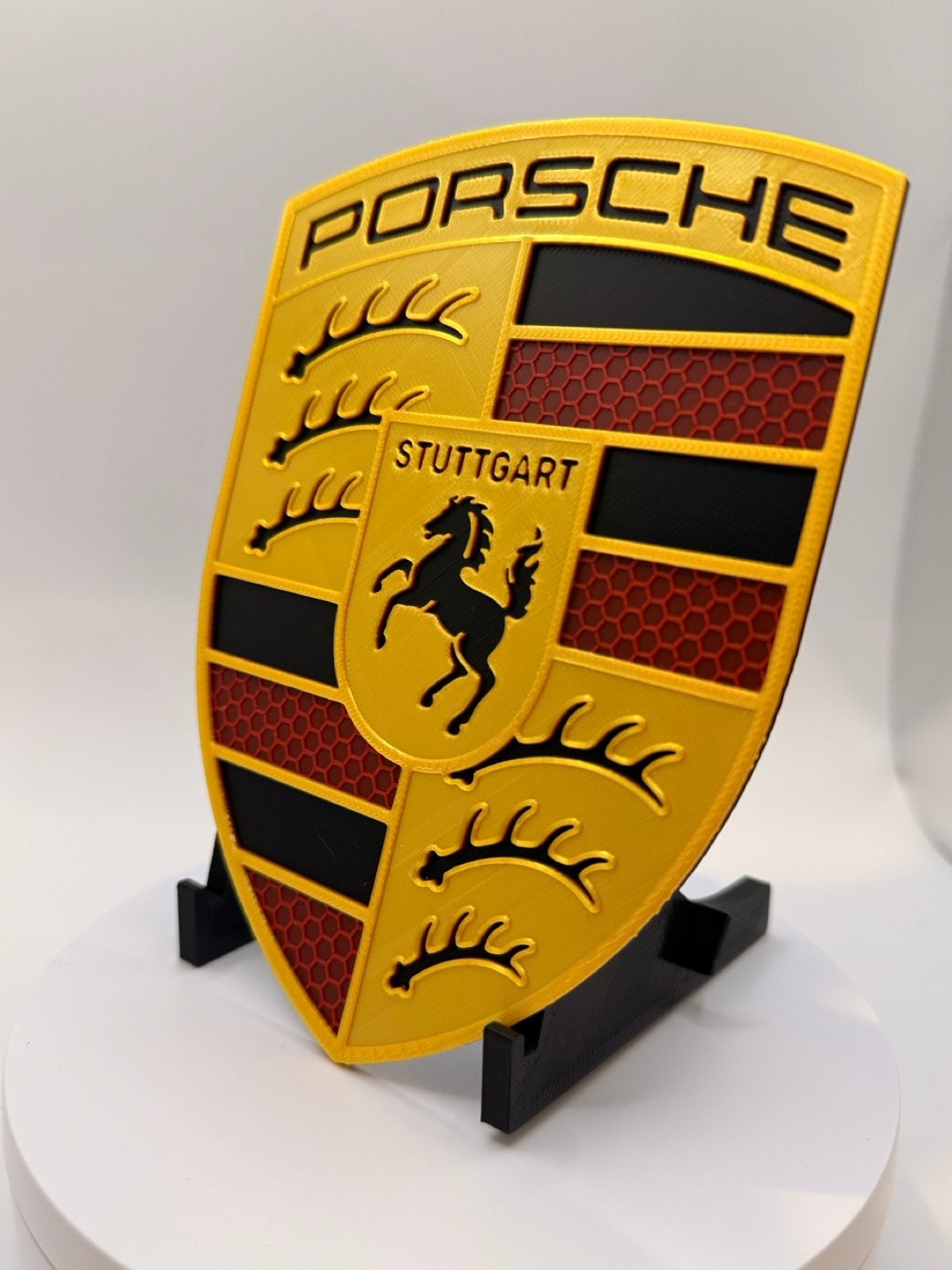 Porsche embleem - Decoratief logo, Ophalen of Verzenden, Nieuw
