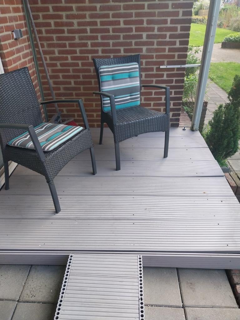 Wpc kunstof vlonder, Tuin en Terras, Tuinsets en Loungesets, Ophalen of Verzenden, Kunststof