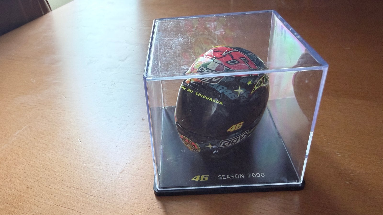 Valentino Rossi The Doctor Helm Replica Schaal 1:5, Ophalen of Verzenden, Zo goed als nieuw