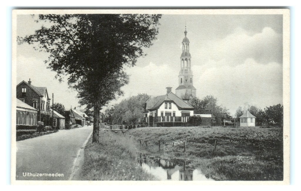Uithuizermeeden, Verzamelen, Ophalen of Verzenden, 1920 tot 1940, Gelopen, Groningen