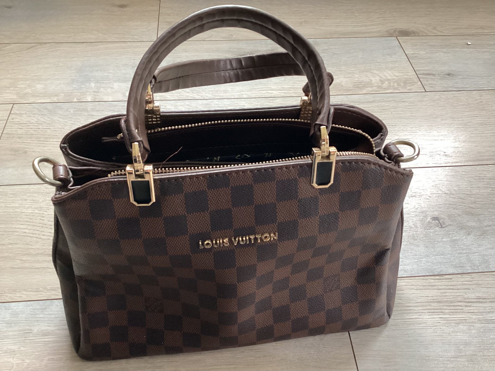 Mooie Louis Vuitton tas, Ophalen of Verzenden, Zo goed als nieuw, Bruin, Handtas