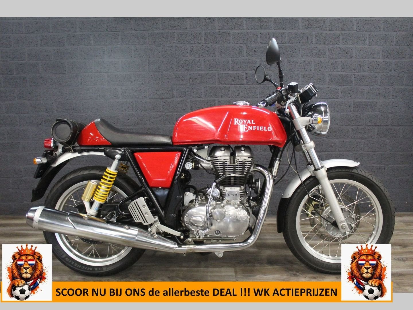 ROYAL ENFIELD CONTINENTAL GT535 (bj 2014) A2 Geschikt, 535 cc, Bedrijf, Onbekend, Overig