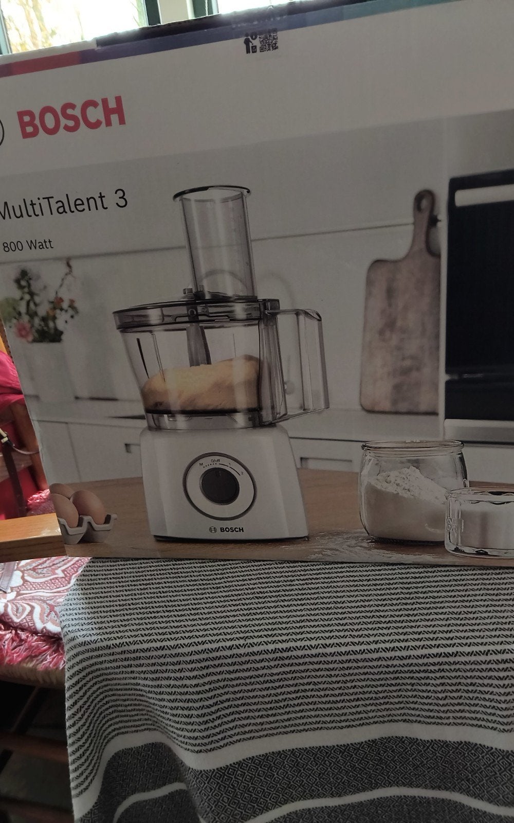 Bosch MultiTalent 3 Keukenmachine MCM3201B - Nieuw in doos, Ophalen, Nieuw, Vaatwasserbestendig, 3 snelheden of meer
