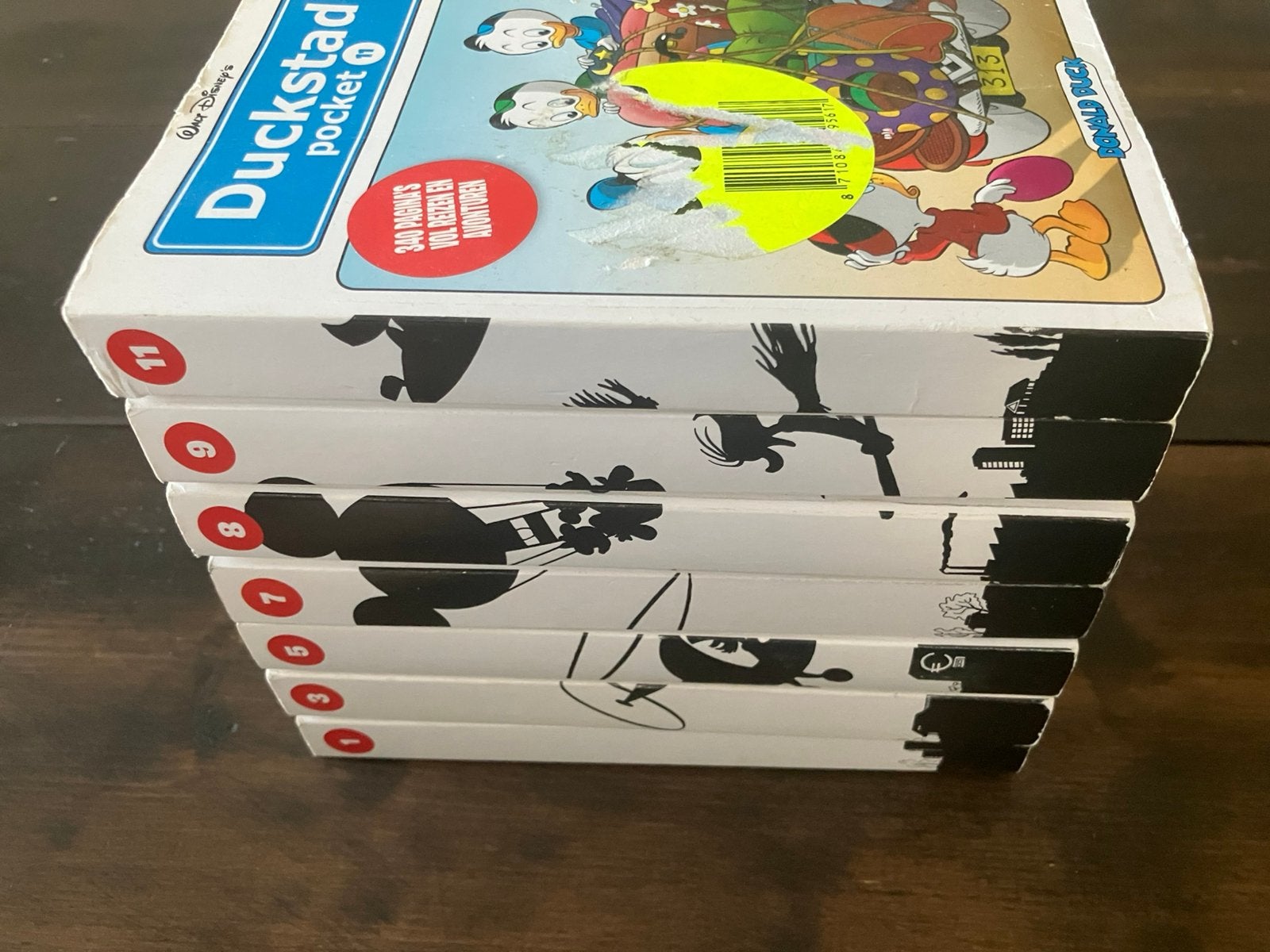 Donald Duck pockets Duckstad 7 delen, Meerdere stripboeken, Ophalen of Verzenden, Gelezen