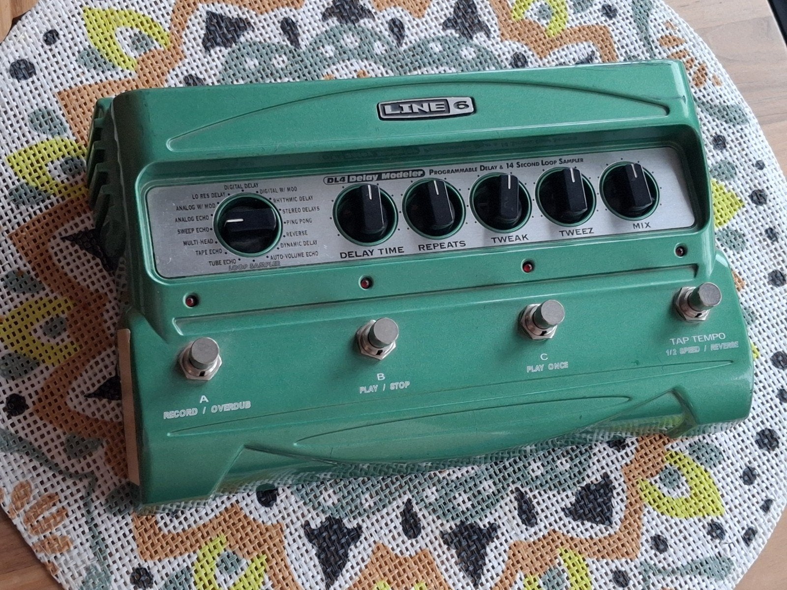 Line 6 DL4 Delay Modeler - Effectpedaal Line6, Ophalen of Verzenden, Gebruikt, Delay of Echo