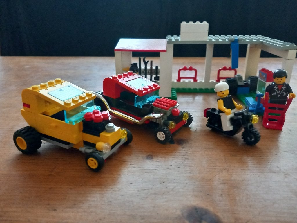 lego oldtimers + garage, Ophalen, Gebruikt, Lego