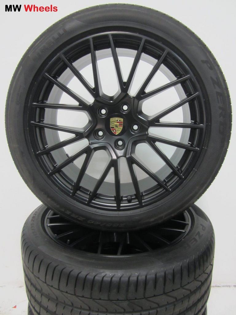 Porsche 21 inch Origineel velgen Cayenne coupe zomerbanden, -, 285 mm, -, Banden en Velgen