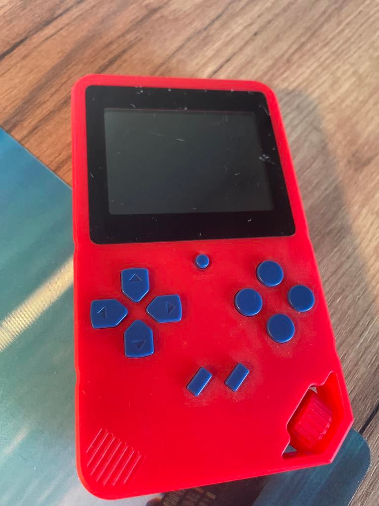 Retro Game Handheld Console Rood - Werkt nog!, Spelcomputers en Games, Ophalen, Gebruikt