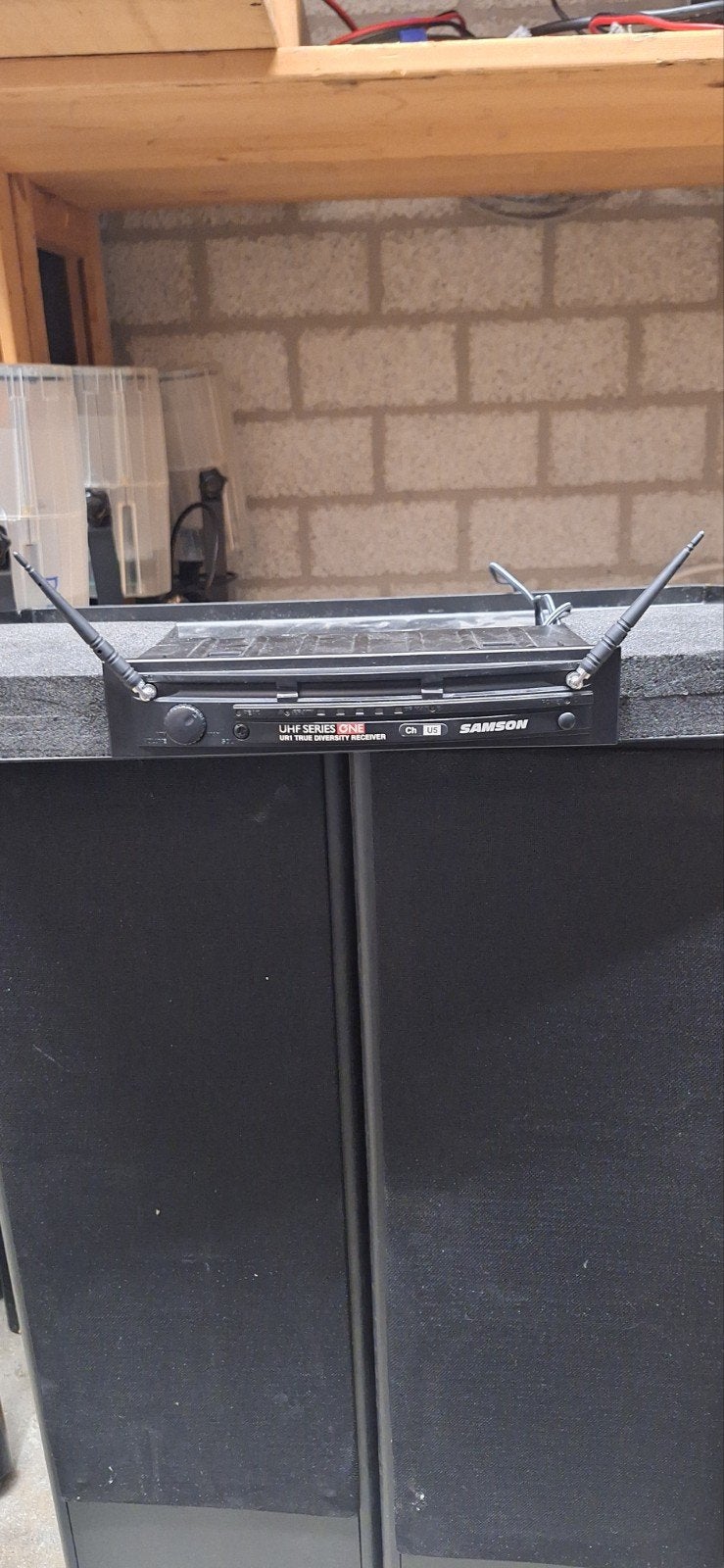 Samson uhf series UR1 reciever met AH1 headset, Ophalen, Gebruikt, Overige typen, Draadloos