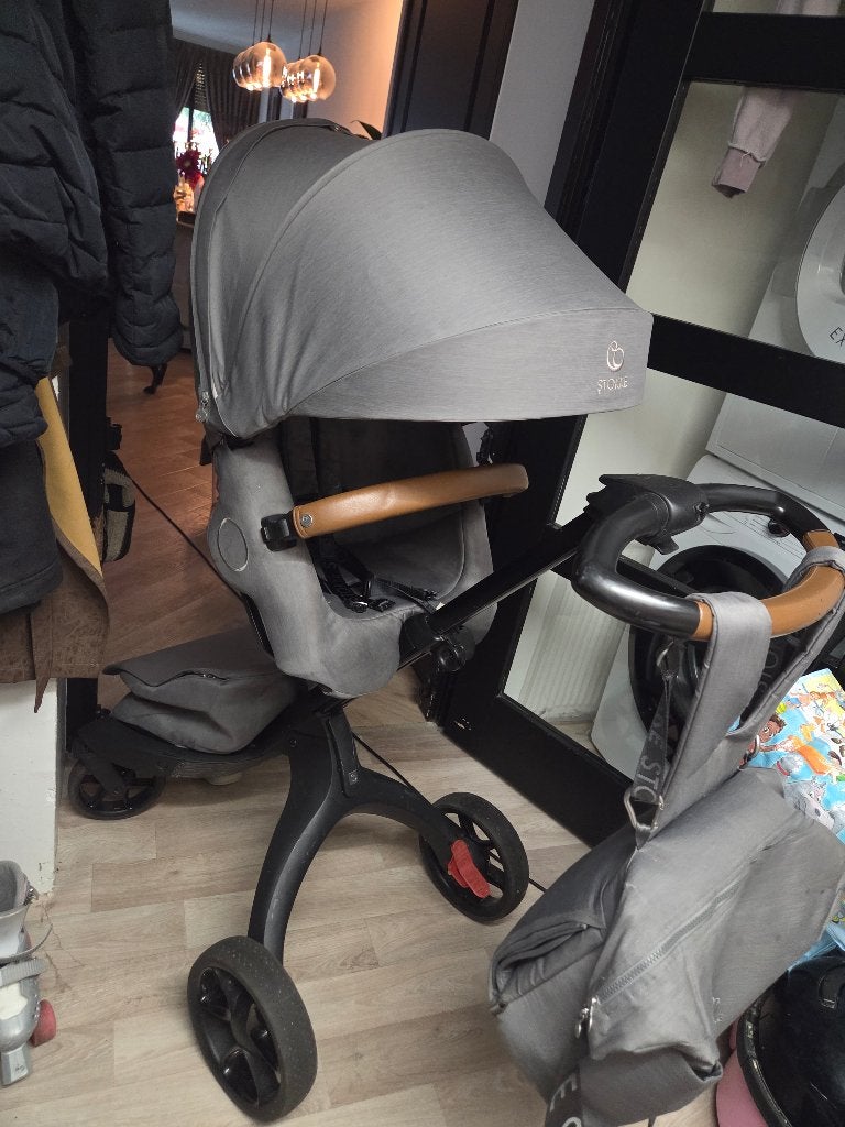 Stokke kinderwagen, Kinderen en Baby's, Ophalen, Gebruikt, Kinderwagen, Overige merken