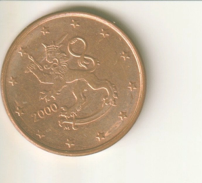 10 cent 2000 finland, Postzegels en Munten, Ophalen of Verzenden, Finland, 10 cent