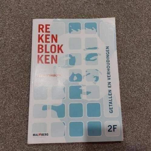 Rekenblokken Leerwerkboek 2F Getallen en Verhoudingen, Ophalen of Verzenden, Gelezen, Overige niveaus, Nederlands