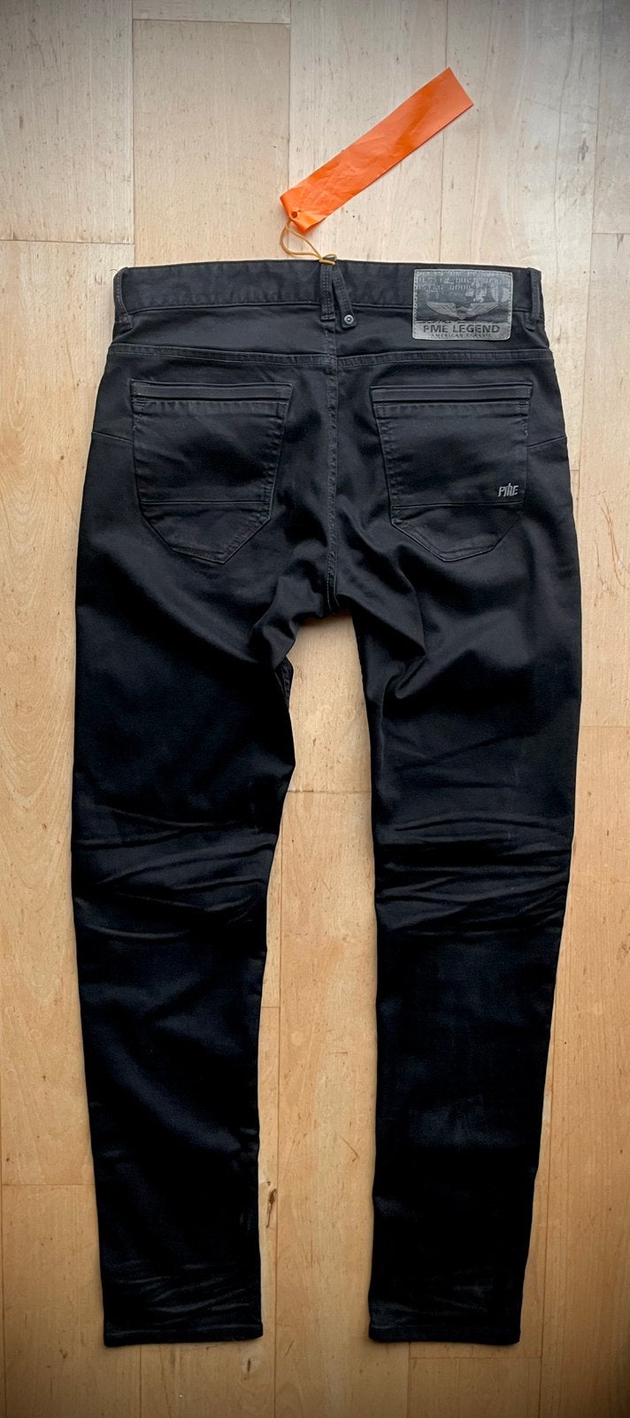 PME Legend Nightflight Slim Fit Straight Leg jeans W31 L35, Ophalen of Verzenden, Zo goed als nieuw, Zwart, W32 (confectie 46) of kleiner