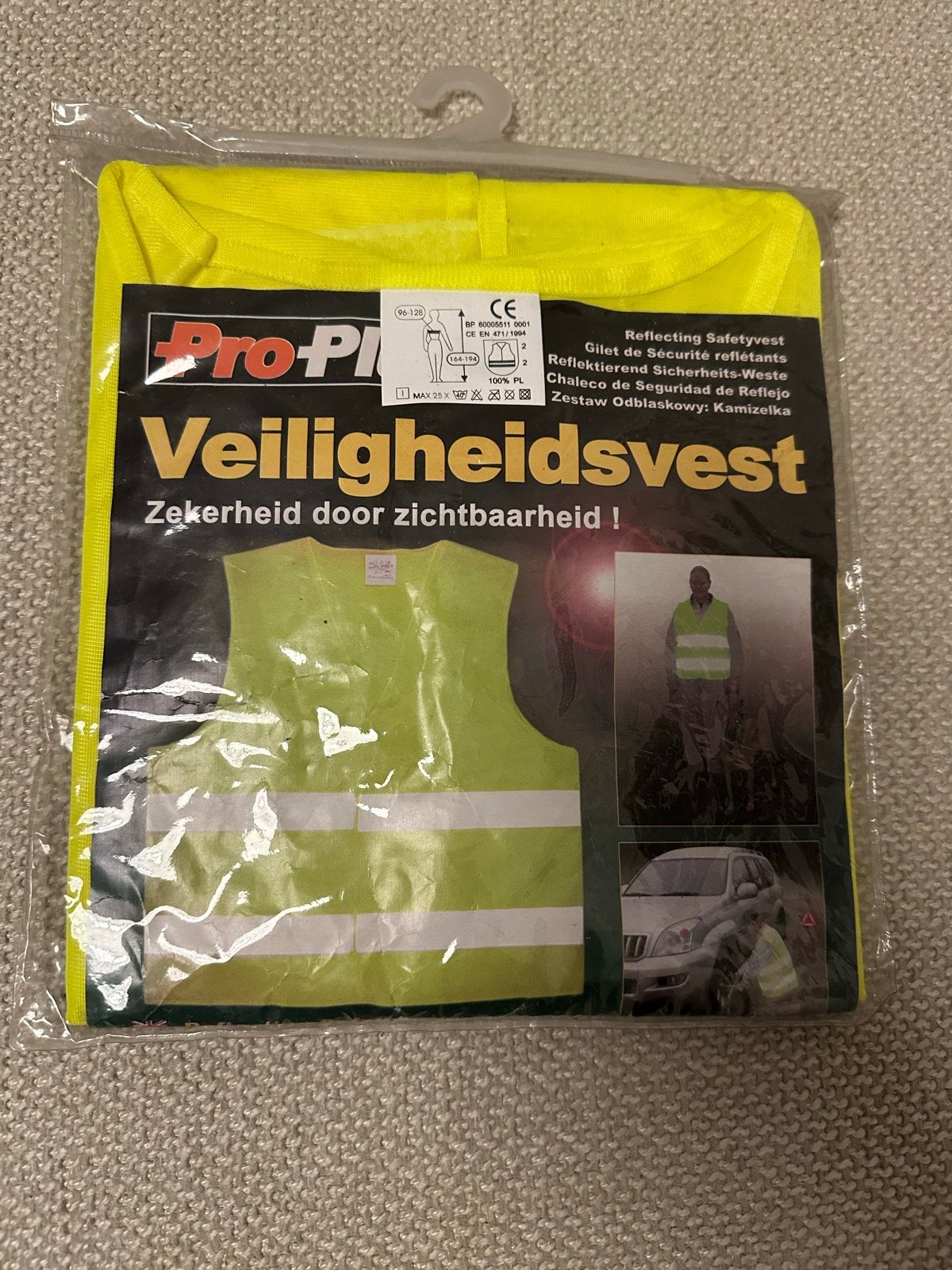 Nieuw Pro-PL Veiligheidsvest - Universele Maat, Ophalen of Verzenden
