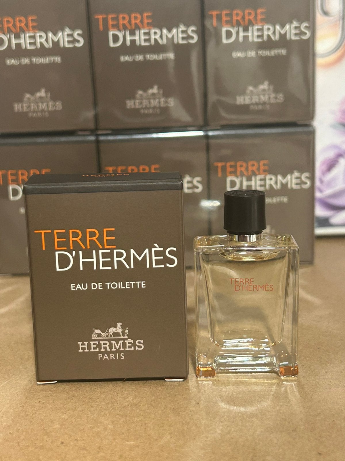 Terre D’Hermès miniatuur 5ml edt, Ophalen of Verzenden, Nieuw