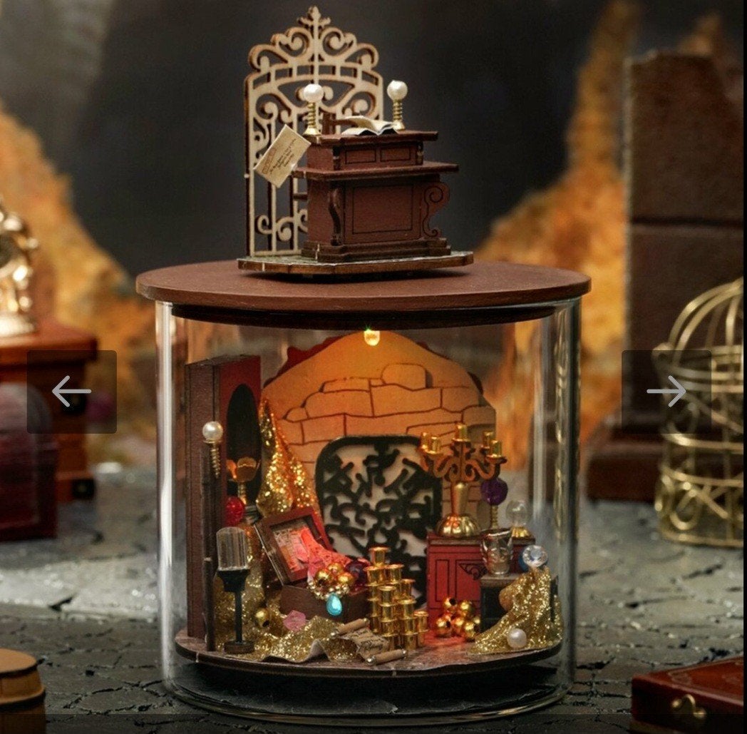 DIY Dream Bottle serie Magic Treasure, Fantasie, Handgemaakt, Nieuw, Meerkleurig