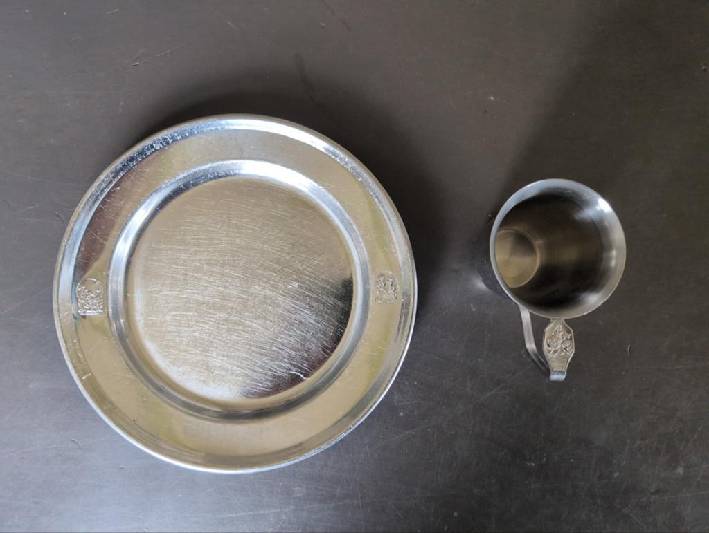 Disney kinderservies, Ophalen of Verzenden, Donald Duck, Zo goed als nieuw, Servies