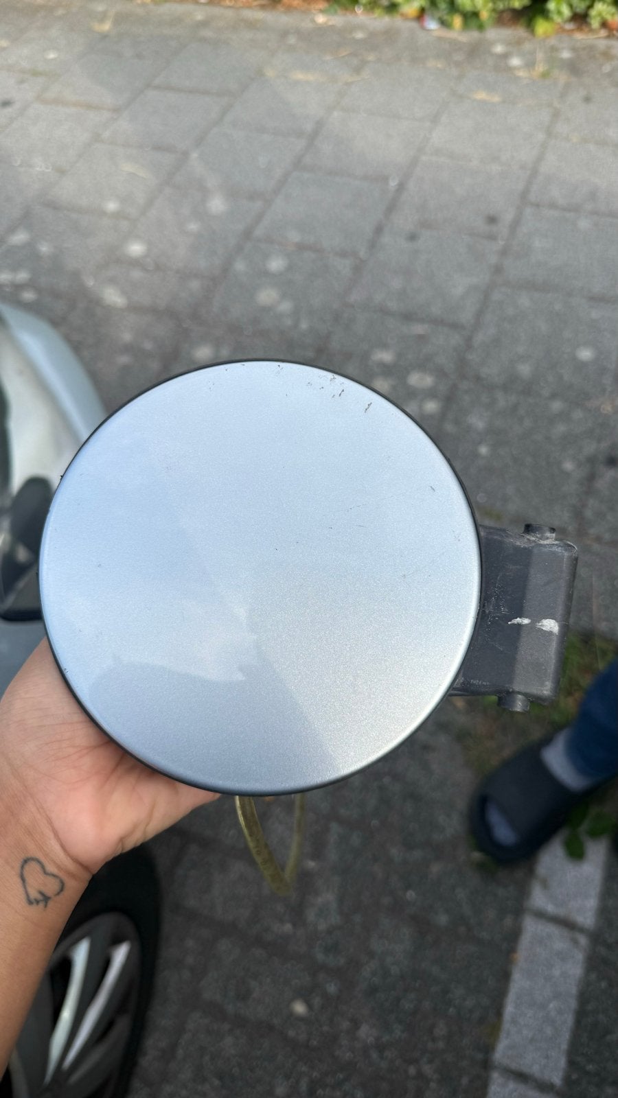 Tankklep Volkswagen Polo LA7W Reflexzilver-metallic, Ophalen of Verzenden, Gebruikt, Volkswagen