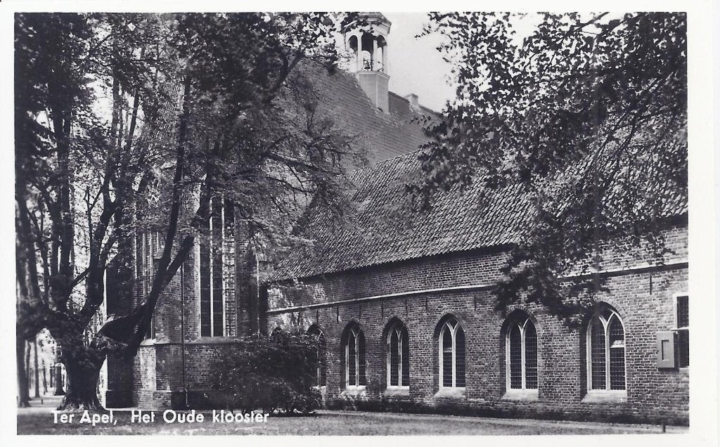 Ter Apel Klooster Oude Ongelopen Ansichtkaart (A 1371 ), Ophalen of Verzenden, 1960 tot 1980, Gelopen, Groningen