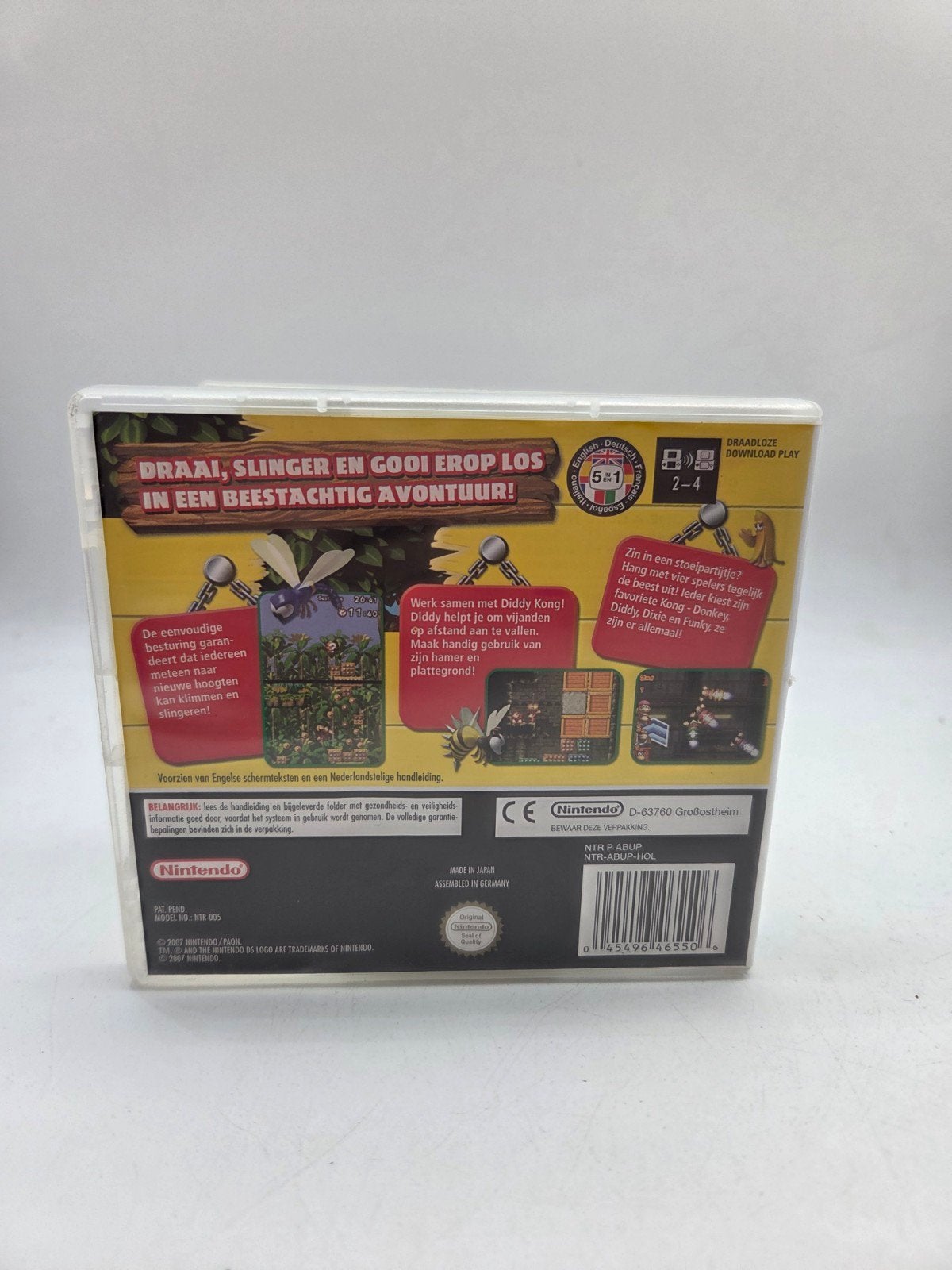 Donkey Kong Jungle Climber Nintendo DS, Nintendo, Gebruikt, 1 speler, Vanaf 3 jaar