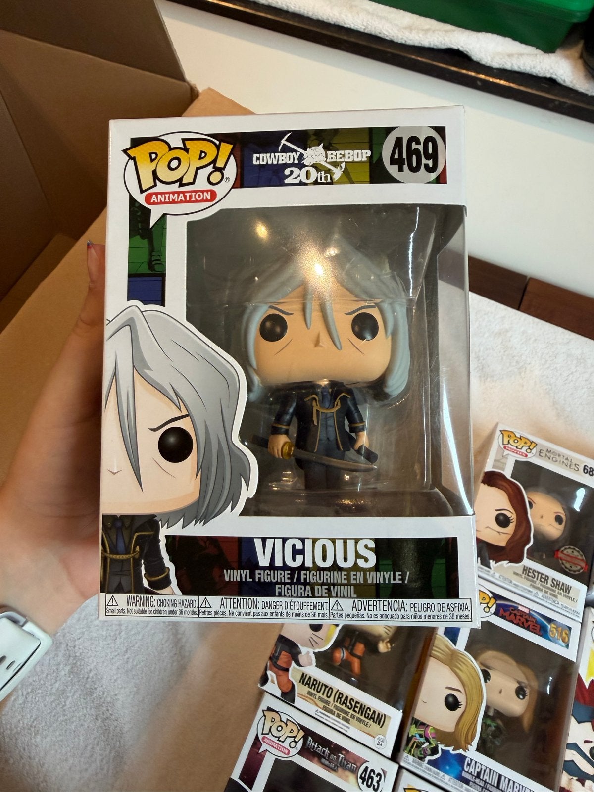 Funko Pop! Animation: Cowboy Bebop - Vicious #469, Ophalen of Verzenden, Nieuw