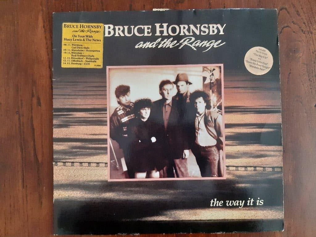 Bruce Hornsby & The Range - The Way It Is, LP, Gebruikt, Inclusief binnenhoes, Ophalen of Verzenden