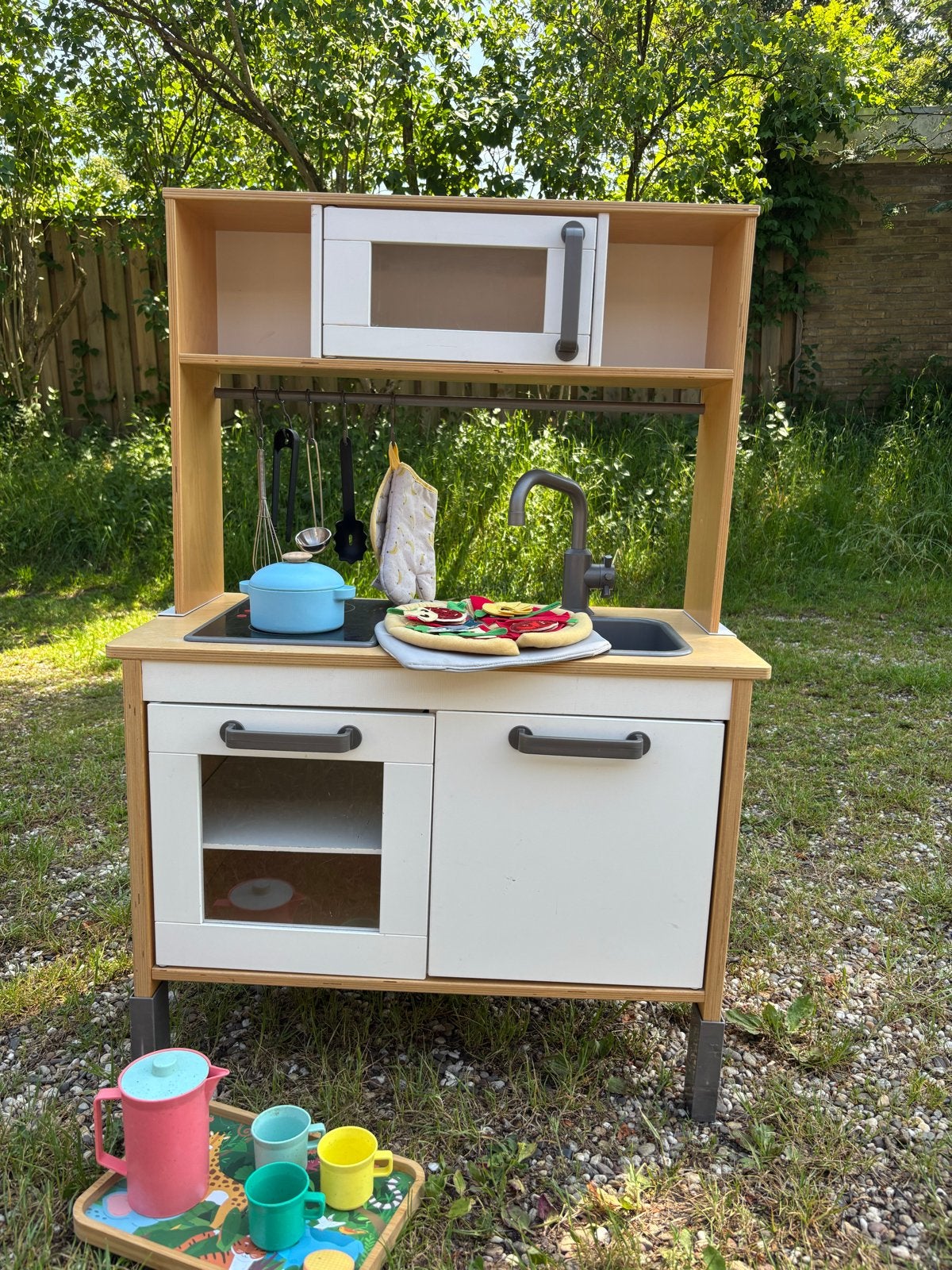 IKEA Speelkeuken met veel accessoires, Ophalen of Verzenden, Gebruikt, Hout, Speelkeuken