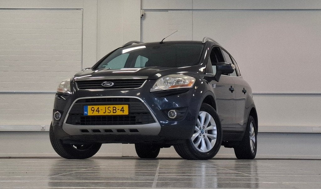 Ford Kuga 2.5i 20V Titanium 2e Eigenaar Trekhaak Navi AWD Pa, Auto's, Ford, Bedrijf, Te koop, Kuga, 4x4, ABS, Achteruitrijcamera