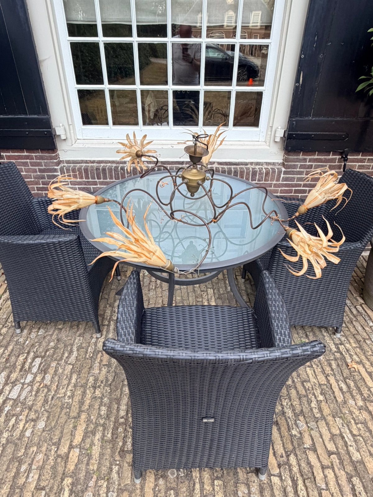Hanglamp groot, Huis en Inrichting, Lampen | Hanglampen, Ophalen, Zo goed als nieuw