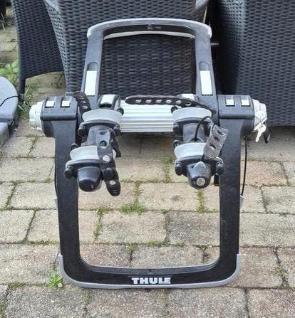 Thule Raceway 2 991 Fietsendrager Achterklep met 2 sleutels, Ophalen, 2 fietsen, Gebruikt, Achterklepdrager
