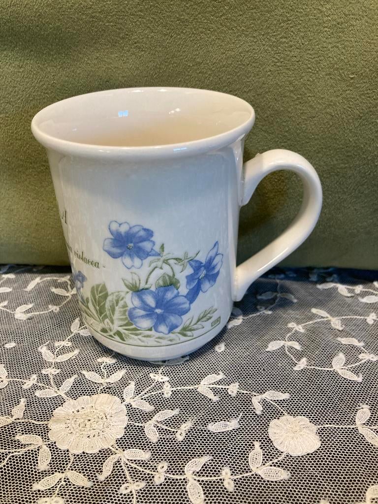 Beker, mok, Petunia (080424), Ophalen of Verzenden