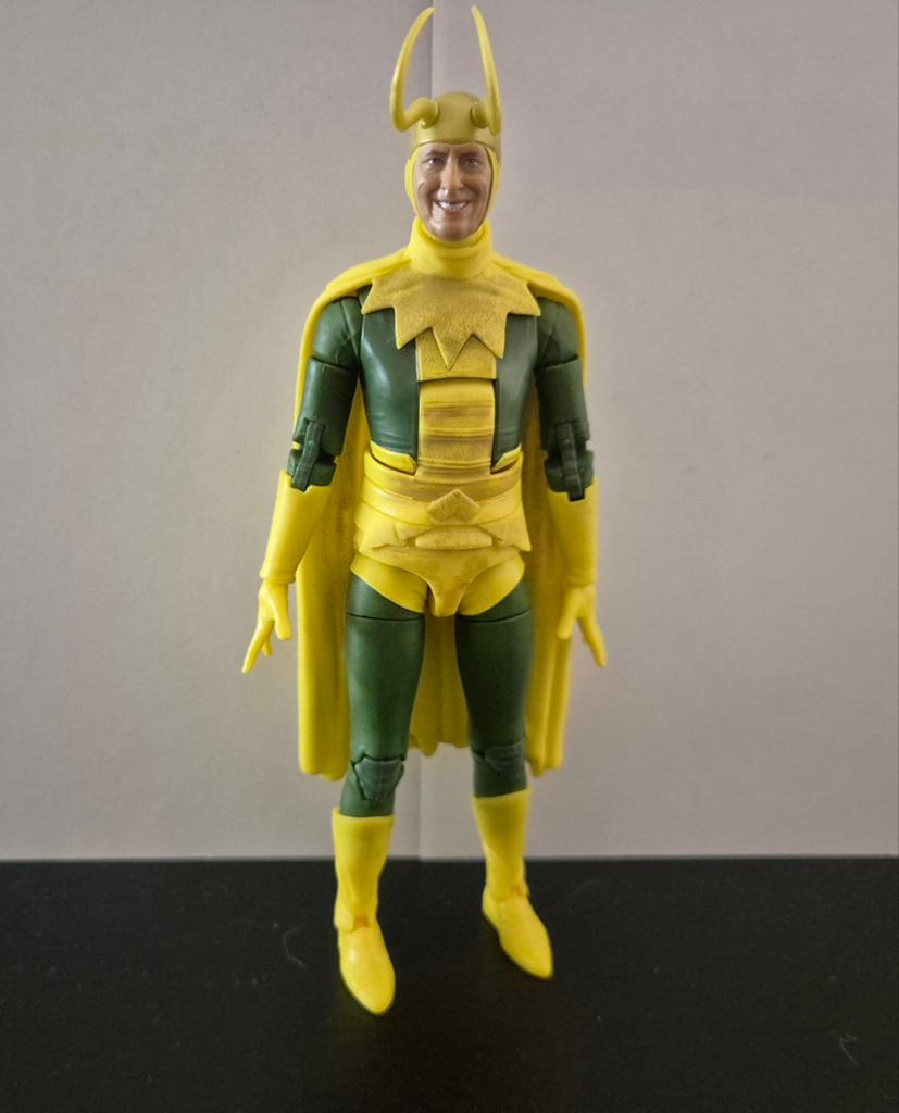 Marvel Legends Classic Loki actiefiguur met accessoires, Ophalen of Verzenden