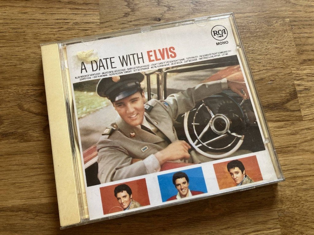 Elvis Presley / A Date With Elvis, Ophalen of Verzenden, Zo goed als nieuw, Poprock