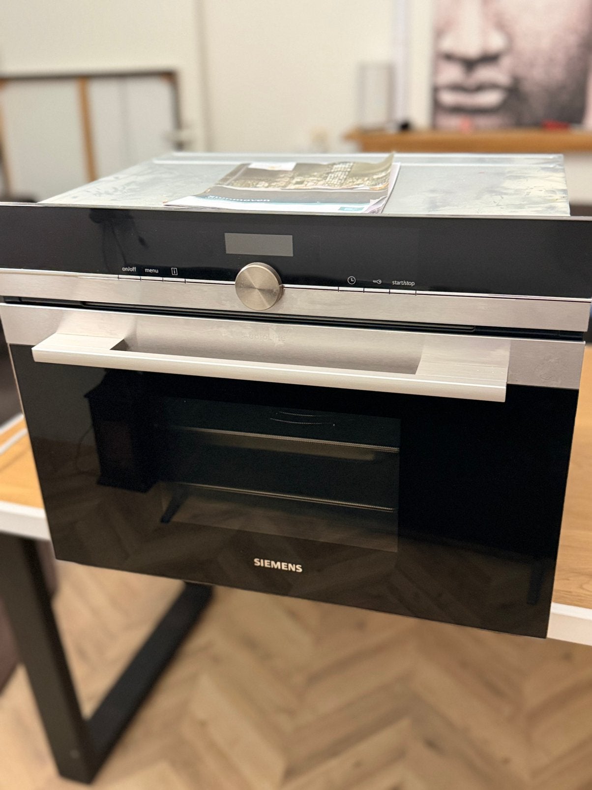 Siemens StudioLine Compacte Inbouwoven 60 cm, Witgoed en Apparatuur, Ophalen, Zo goed als nieuw