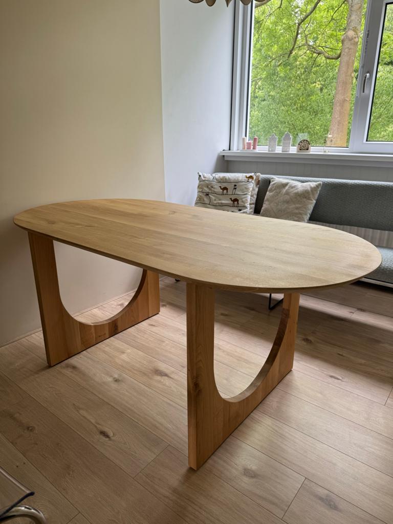 Zitmaxx Eetkamertafel Cereus - Zo goed als nieuw, Ophalen, 100 tot 150 cm, Eikenhout, Zo goed als nieuw