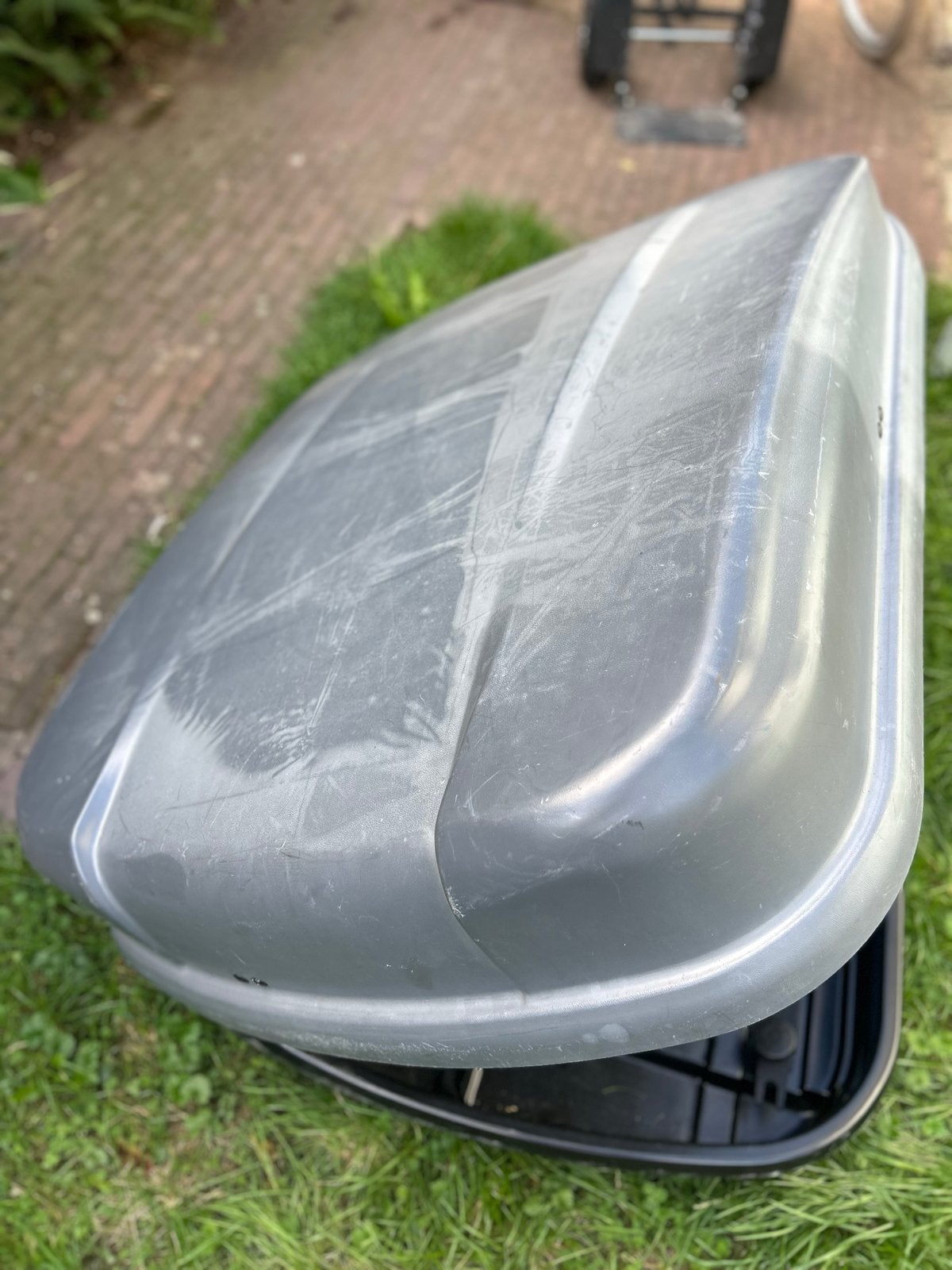 Gebruikte dakkoffer Spazio 320 - 320 L extra bagageruimte, Auto diversen, Ophalen, Gebruikt
