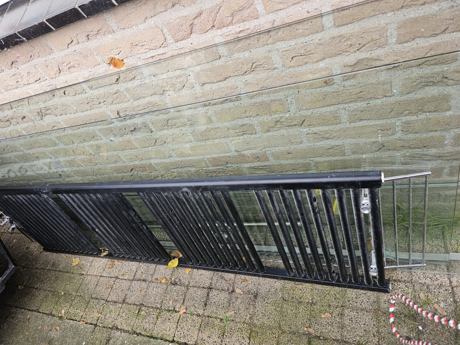 Zonnecollector voor warm water, Ophalen, Gebruikt