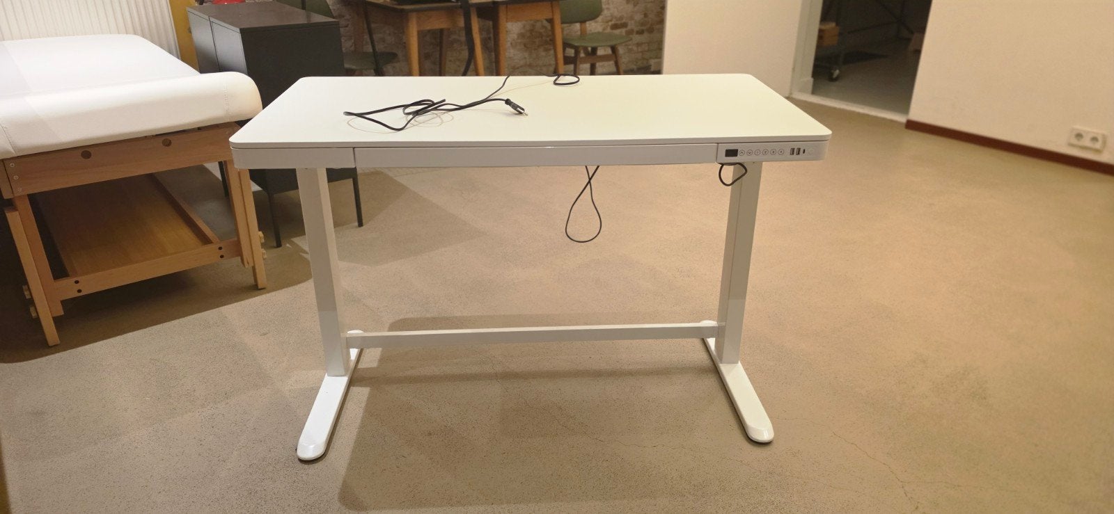 hoog laag bureau elektrisch zgan, Ophalen, Zit-sta bureau, Elektrisch, 120 cm