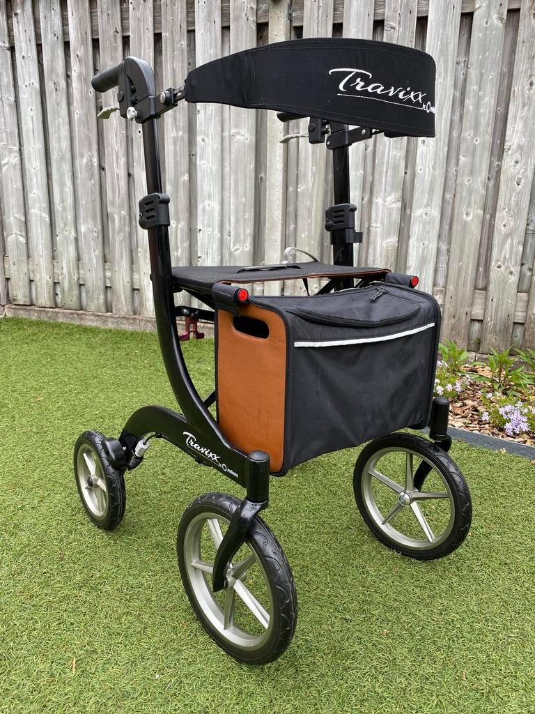 Travixx Traveller “Medipoint-rollator” Cataloguswaarde €499, Diversen, Rollators, Ophalen, Opvouwbaar, Zo goed als nieuw