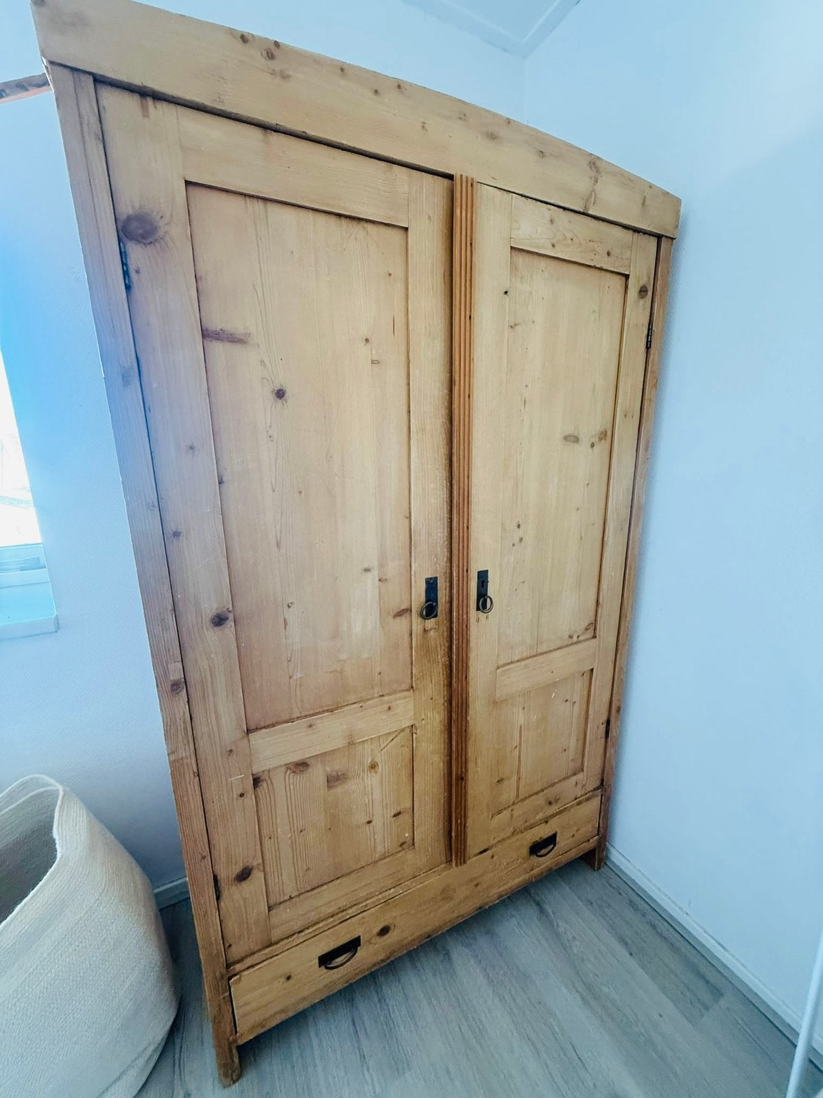 Oude Linnenkast, Huis en Inrichting, Ophalen, Gebruikt, 100 tot 150 cm, 150 tot 200 cm