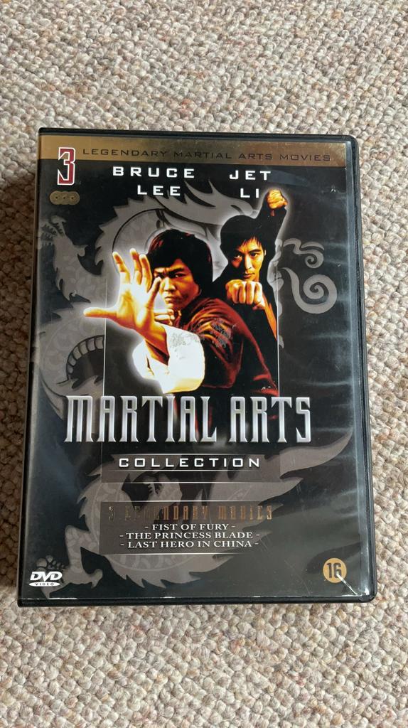 MARTIAL ARTS Collection., Cd's en Dvd's, Boxset, Ophalen of Verzenden, Zo goed als nieuw, Vanaf 12 jaar