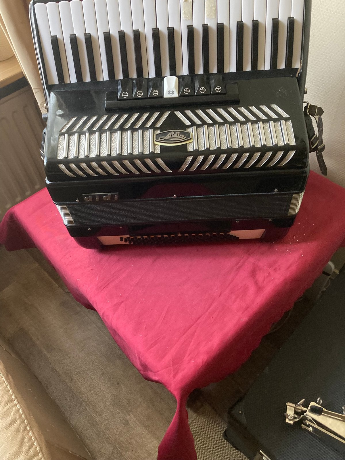 Accordeon, Overige merken, 80-bas, Met koffer, Ophalen of Verzenden