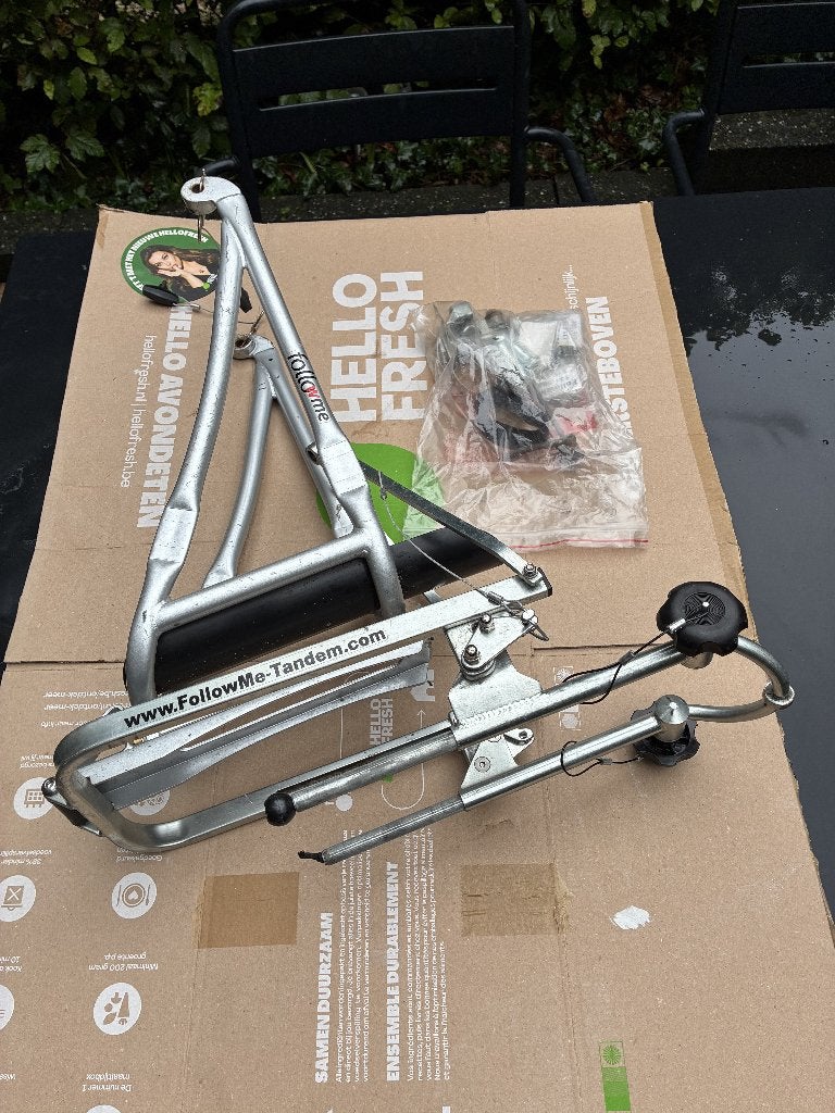 FollowMe Tandem Complete set, Gebruikt, 20 tot 40 kg, Ophalen of Verzenden, FollowMe Tandem
